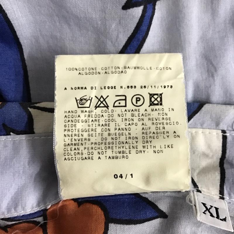 ドルチェアンドガッバーナ DOLCE&GABBANA シャツ、ブラウス 長袖 長袖シャツ 総柄シャツ カラーシャツ ポケットシャツ XL プリント マルチカラー / マルチカラー /  メンズ USED 古着 中古 10127740