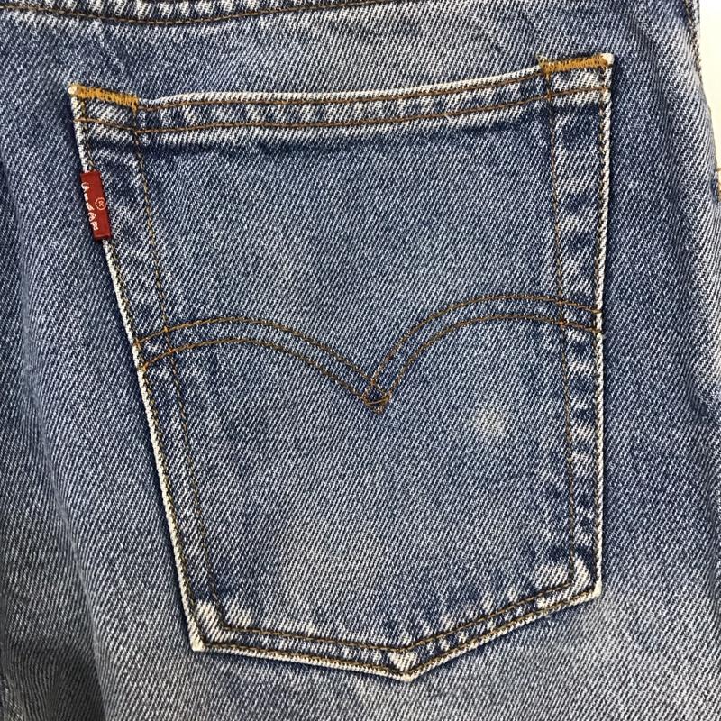 リーバイストラウスアンドコー Levi Strauss & co. パンツ デニム、ジーンズ デニムパンツ ストレートパンツ ワイドパンツ カジュアルパンツ 32インチ 無地 インディゴ / インディゴ /  メンズ USED 古着 中古 10120502