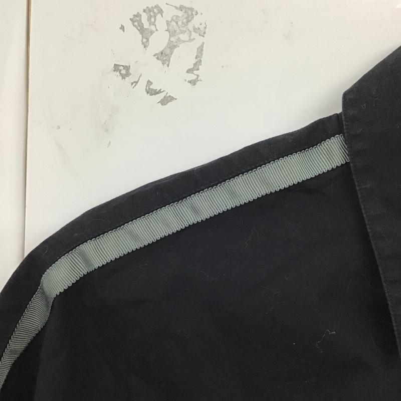 ハレ HARE シャツ、ブラウス 半袖 HA020101TR パイピングBIGシャツ M 無地 黒 / ブラック /  メンズ USED 古着 中古 10129127