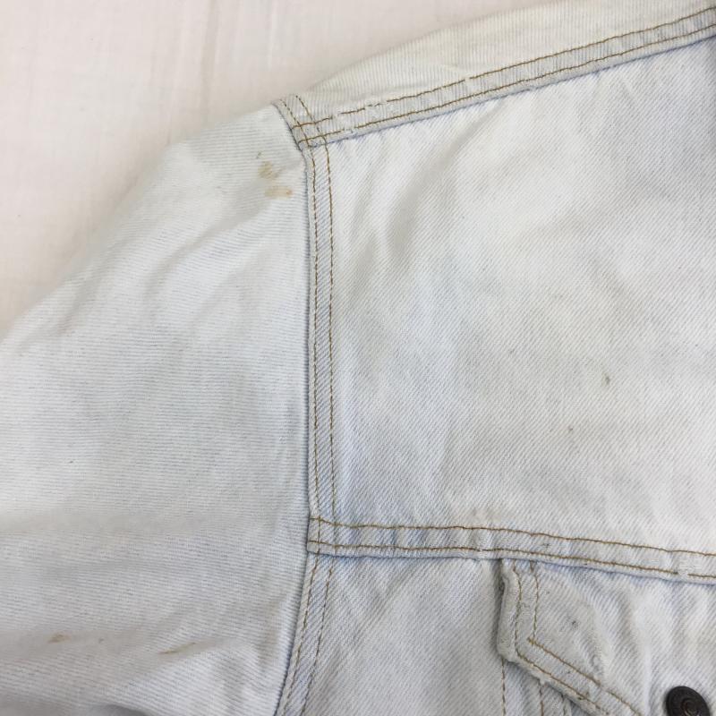 リーバイス Levi s ジャケット、上着 ジャケット、ブレザー ボア　デニムジャケット XL 無地 青 / ブルー /  メンズ USED 古着 中古 10137331