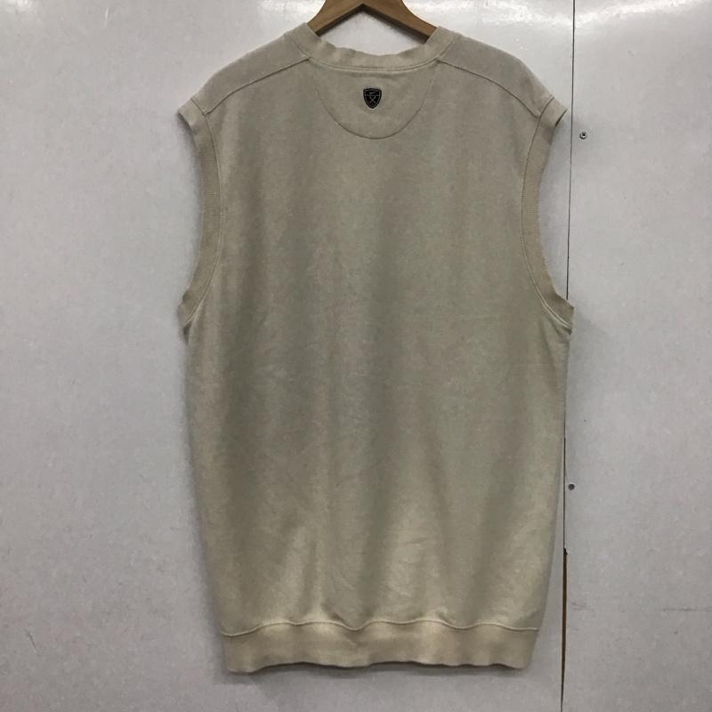 ナイキ NIKE ベスト ベスト プルオーバーニットベスト Vネック XL ロゴ、文字 灰 / グレー /  メンズ USED 古着 中古 10141850