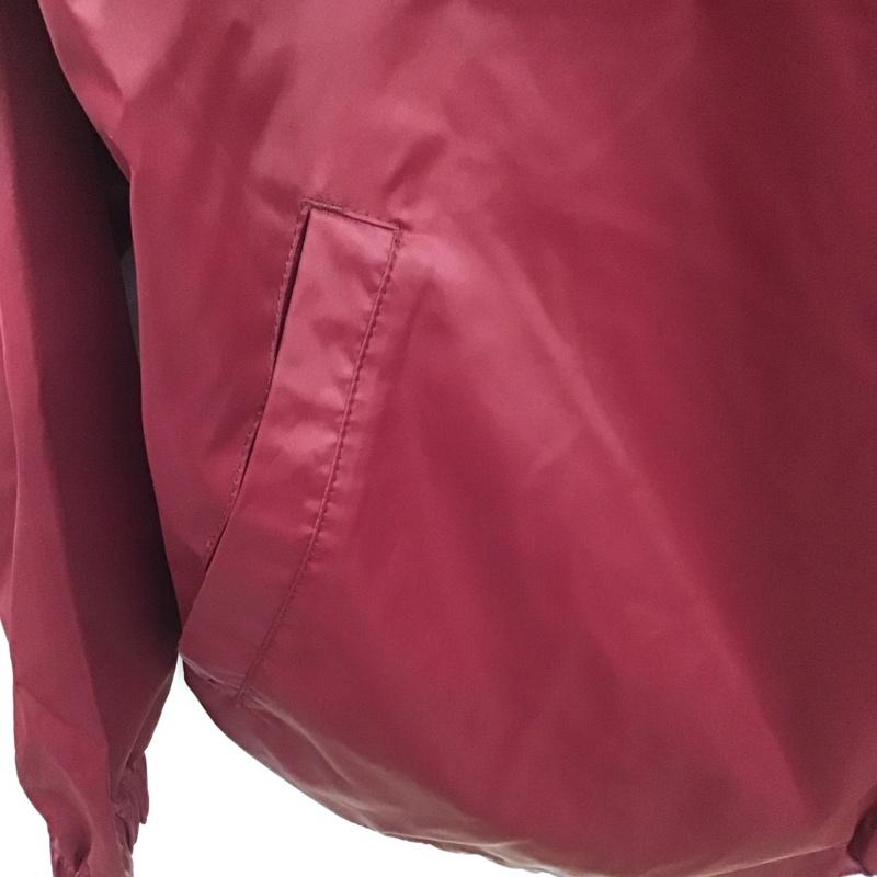 ナイキ NIKE パーカー 長袖 NME920220 KL4 ナイロンジャケット プルオーバー XL ワンポイント えんじ / ワインレッド /  メンズ USED 古着 中古 10106847