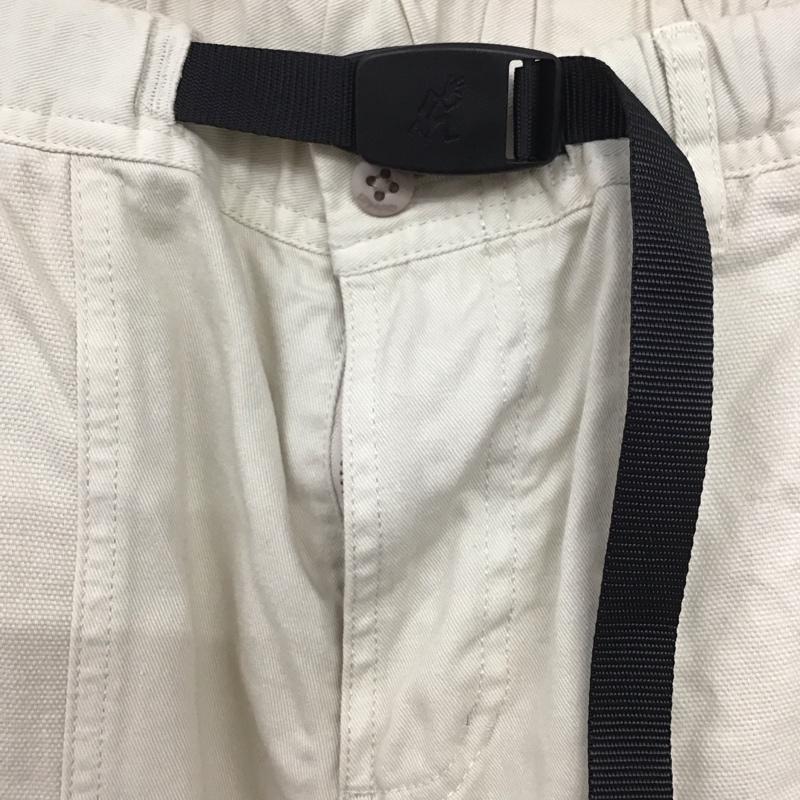 グラミチ GRAMICCI パンツ ショートパンツ g104-ogt ガジェットショーツ ハーフパンツ カジュアルパンツ M 無地 白 / ホワイト /  メンズ USED 古着 中古 10132605