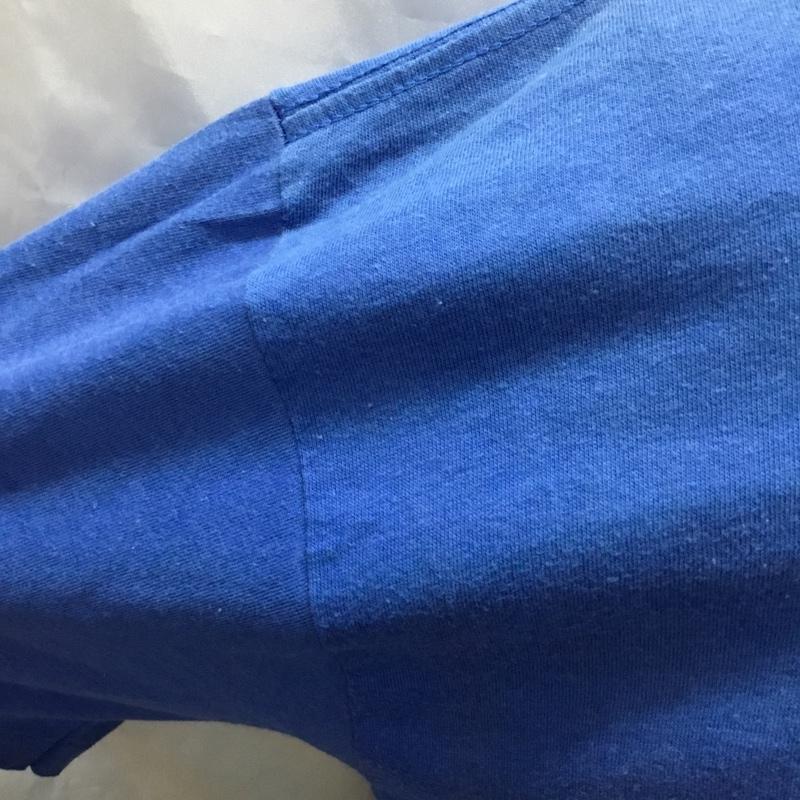 古着 USED Tシャツ 半袖 プリントTシャツ クルーネックカットソー 80s1980年 コピーライト タスマンアンデビル L プリント 青 / ブルー /  メンズ USED 古着 中古 10119718