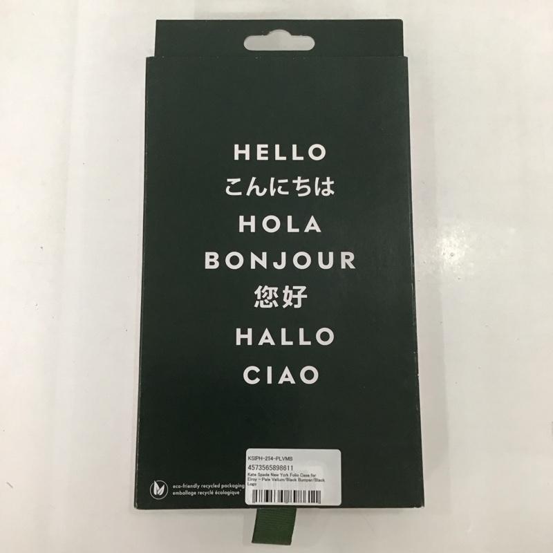 ケイトスペード Kate Spade ファッション小物 ファッション小物 KSIPH-254-PLVMB iPhone14 手帳型 iPhoneケース 無地 桃 / ピンク /  レディース USED 古着 中古 10122848