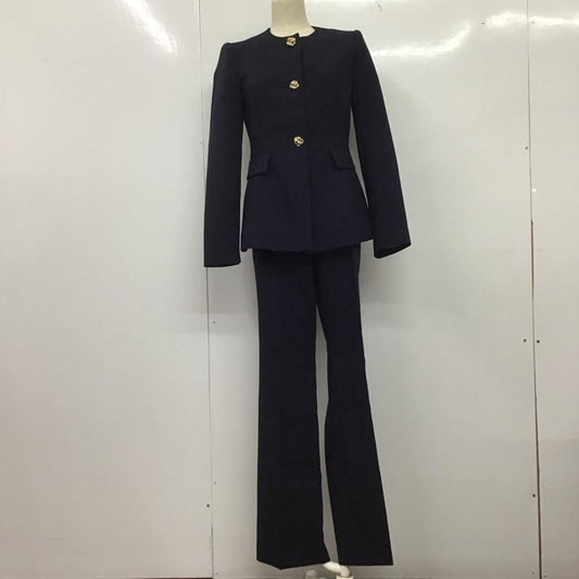 ザラ ZARA セットアップ セットアップ セットアップ 長袖ジャケット スラックスパンツ 2点セット S 無地 紺 / ネイビー /  レディース USED 古着 中古 10146160