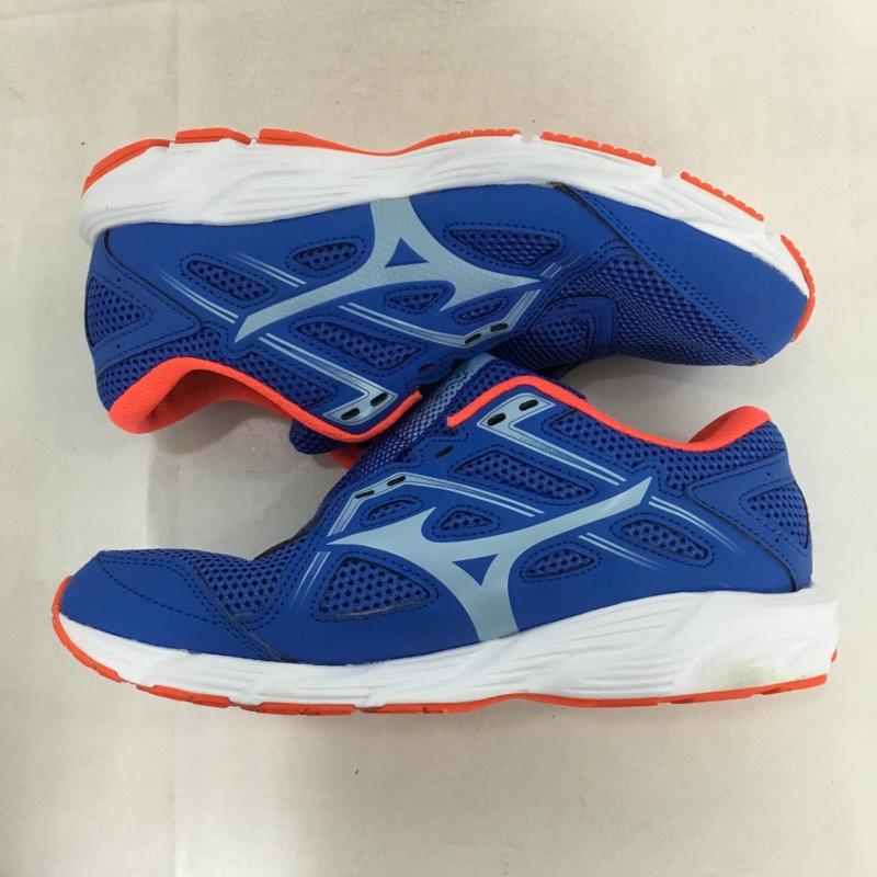 ミズノ MIZUNO スニーカー スニーカー FLV0722 ランニングシューズ 23cm 23.0cm  青 / ブルー / X 橙 / オレンジ /  レディース USED 古着 中古 10149433