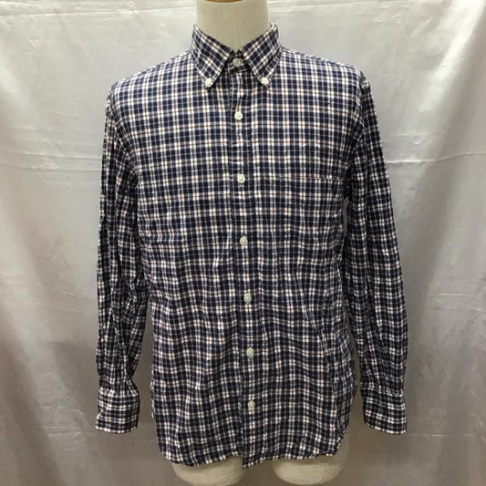 ニューヨーカー NEWYORKER カットソー 長袖 長袖シャツ カラーシャツ ポケットシャツ 長袖カットソー チェックシャツ L チェック マルチカラー / マルチカラー /  メンズ USED 古着 中古 10116277