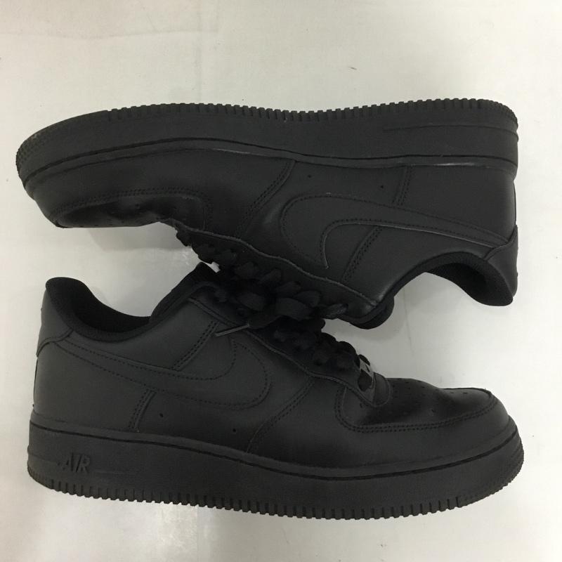 ナイキ NIKE スニーカー スニーカー CW2288-001 AIR FORCE 1 07 26cm 26.0cm ロゴ、文字 黒 / ブラック /  メンズ USED 古着 中古 10124872