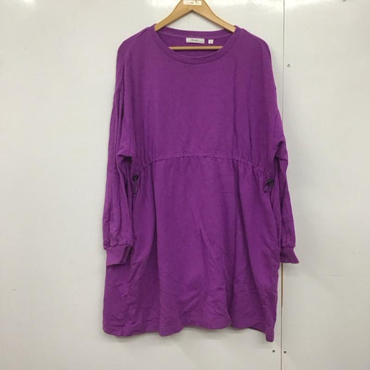 ニコアンド niko and... トレーナー 長袖 M 無地 紫 / パープル /  レディース USED 古着 中古 10141826