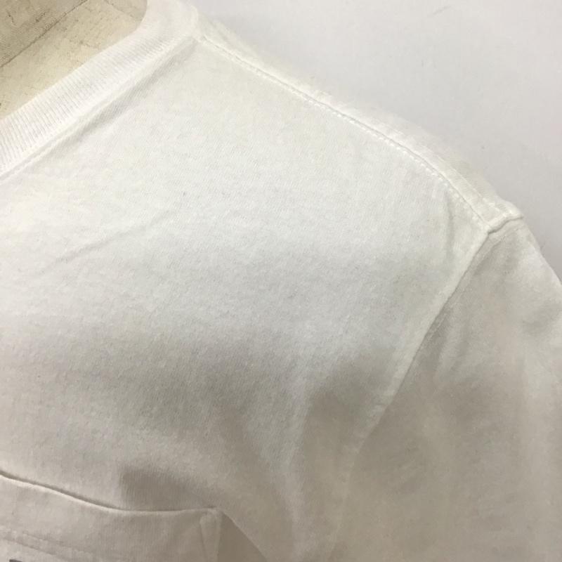 カーハート Carhartt Tシャツ 半袖 半袖カットソー プリントTシャツ クルーネックカットソー S ロゴ、文字 白 / ホワイト /  メンズ USED 古着 中古 10116527