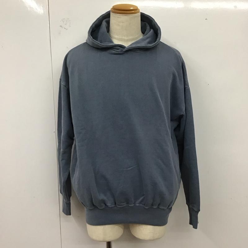 ビーミング バイ ビームス B:MING by BEAMS パーカー 長袖 長袖パーカー フード付きパーカー プリントスウェット トレーナー プルオーバーパーカー S 無地 水色 / ライトブルー /  メンズ USED 古着 中古 10122134