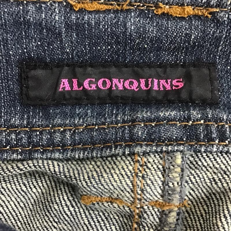 アルゴンキン ALGONQUINS パンツ デニム、ジーンズ 2 無地 インディゴ / インディゴ /  レディース USED 古着 中古 10105809