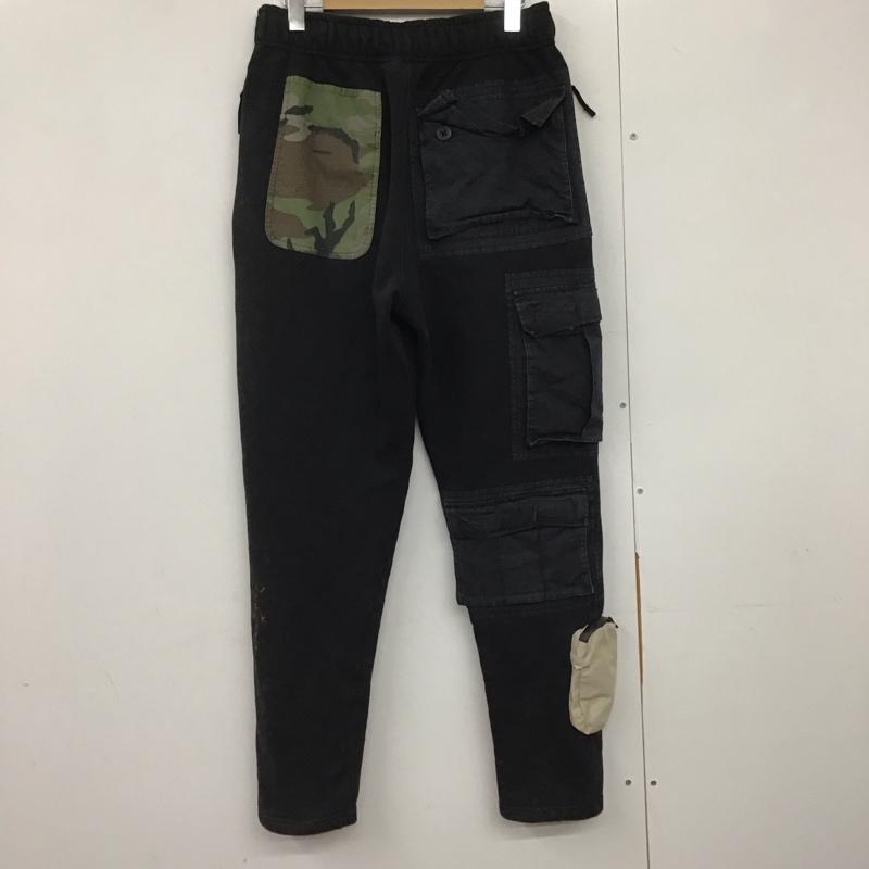 ナイキ NIKE パンツ ワークパンツ、ペインターパンツ cu0462-010 ワイドパンツ スウェットパンツ カジュアルパンツ M ロゴ、文字 黒 / ブラック /  メンズ USED 古着 中古 10141004
