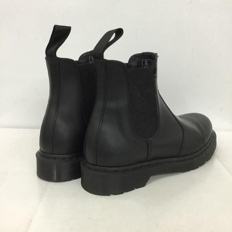 ドクターマーチン Dr.Martens ブーツ ショートブーツ 2976 MONO チェルシーブーツ UK9 US：10 無地 黒 / ブラック /  メンズ USED 古着 中古 10148636