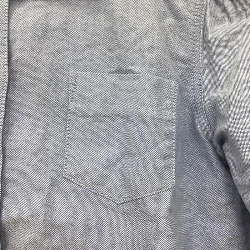 ラルフローレン RALPHLAUREN シャツ、ブラウス 長袖 3234-7433 キッズ フリル 120 120cm ワンポイント 水色 / ライトブルー /  ガールズ USED 古着 中古 10108287