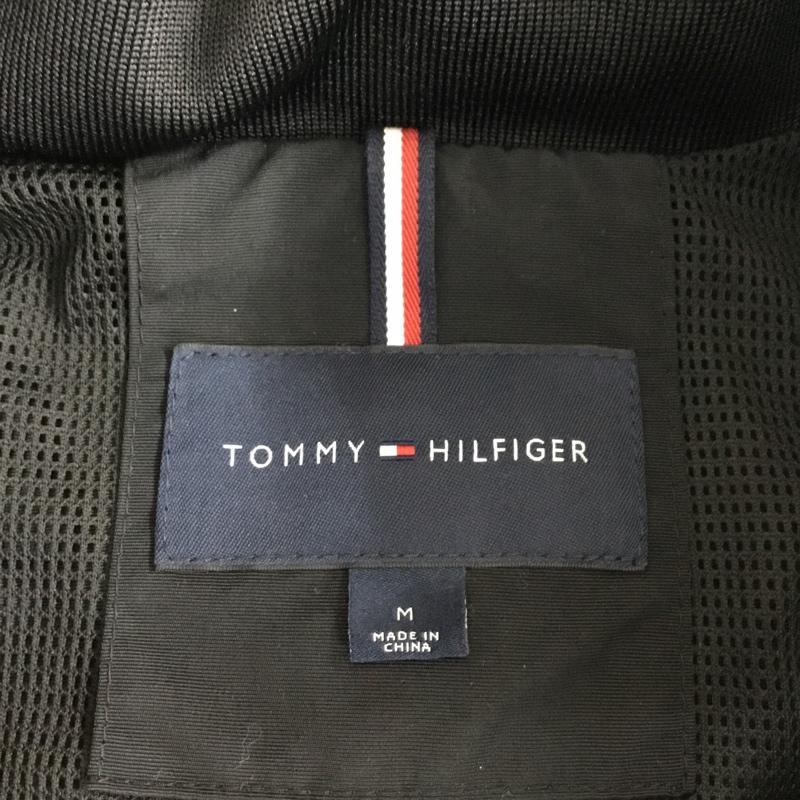 トミーヒルフィガー TOMMY HILFIGER ジャケット、上着 ジャケット、ブレザー C81 78B2079 ナイロンジャケット M ロゴ、文字 黒 / ブラック /  メンズ USED 古着 中古 10107039