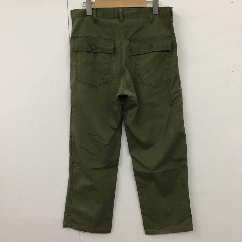 ミリタリー ミリタリー パンツ ワークパンツ、ペインターパンツ 70s ベイカーPT ミリタリーパンツ 古着 ワイドパンツ 無地 カーキ / カーキ /  メンズ USED 古着 中古 10120504