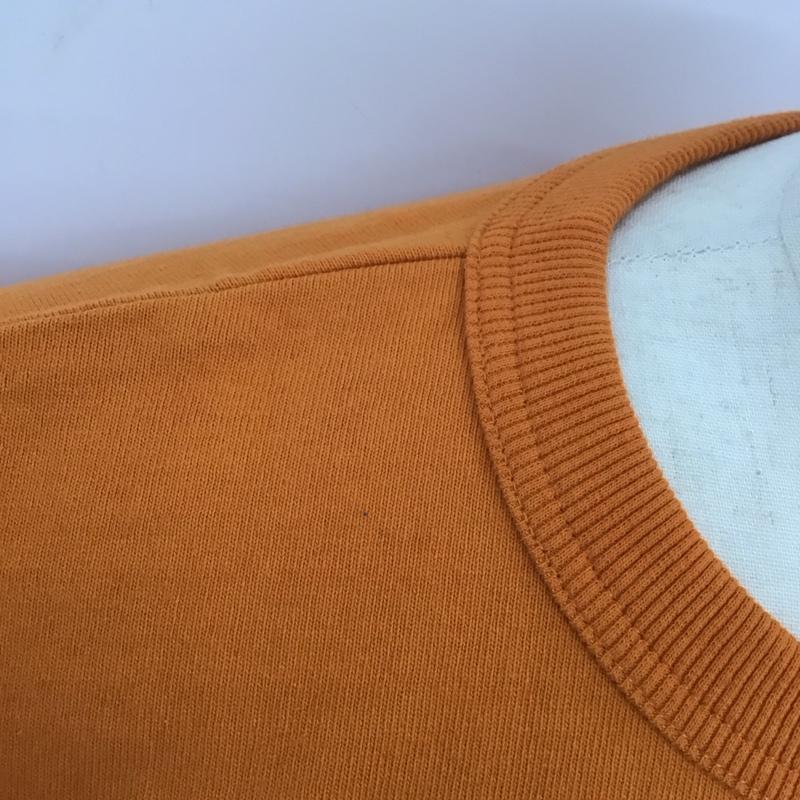 ケボズ KEBOZ カットソー 半袖 半袖カットソー 半袖シャツ 無地シャツ L ロゴ、文字 橙 / オレンジ /  メンズ USED 古着 中古 10126514