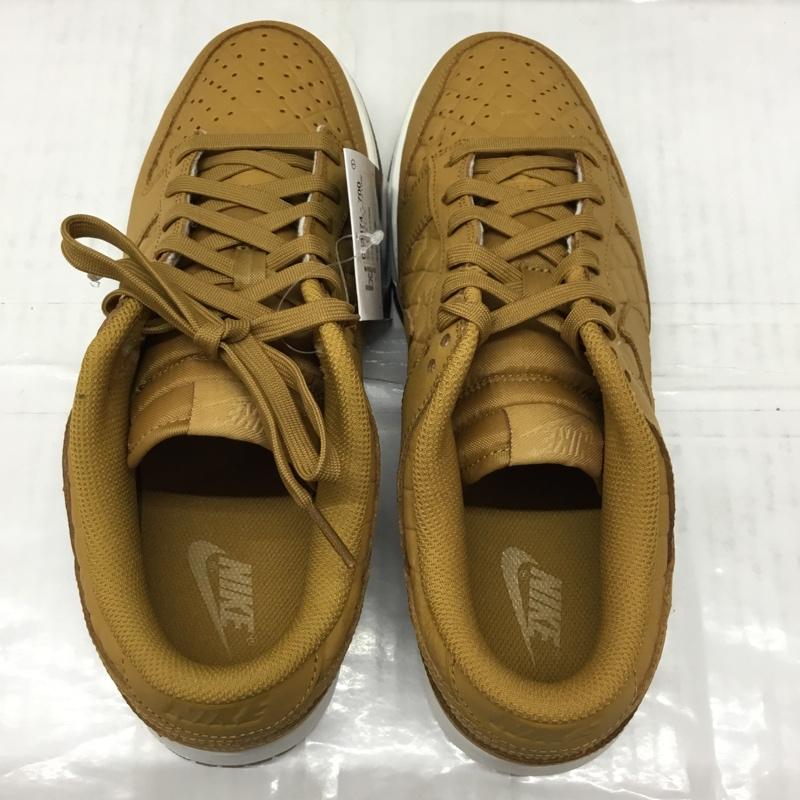 ナイキ NIKE スニーカー スニーカー DX3374 700 WMNS DUNK LOW 28cm 箱有 28.0cm ロゴ、文字 キャメル / キャメル /  メンズ USED 古着 中古 10107853