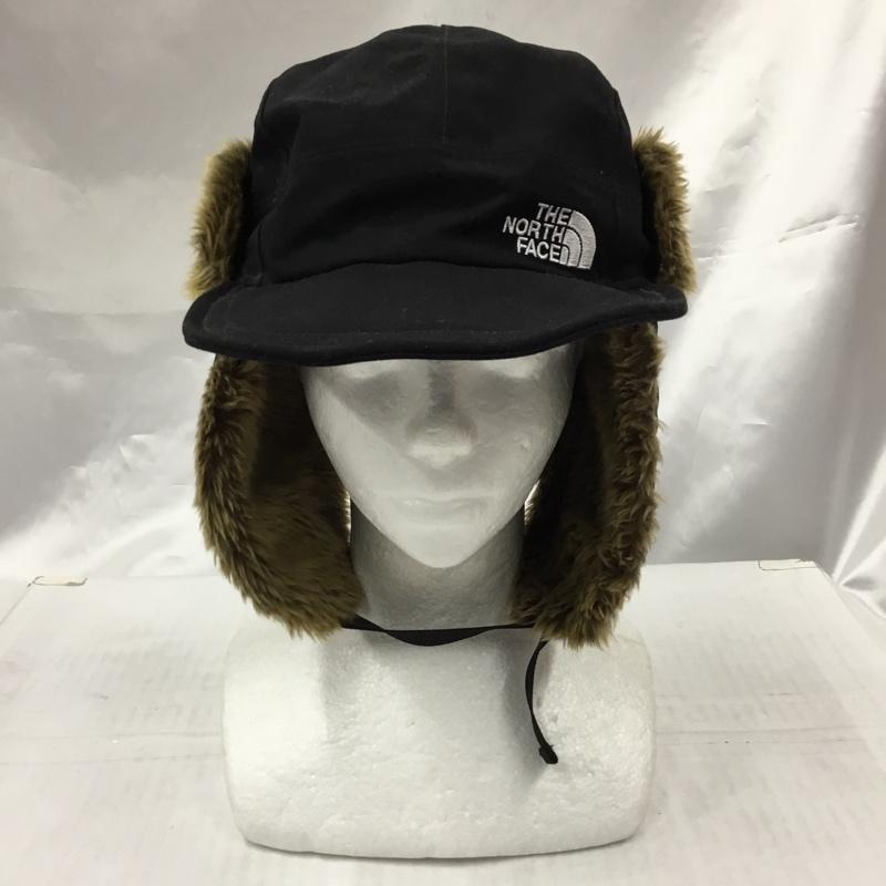 ザノースフェイス THE NORTH FACE 帽子 キャップ NN41708 フロンティアキャップ ボアフリース ロゴ、文字 黒 / ブラック /  メンズ USED 古着 中古 10105830