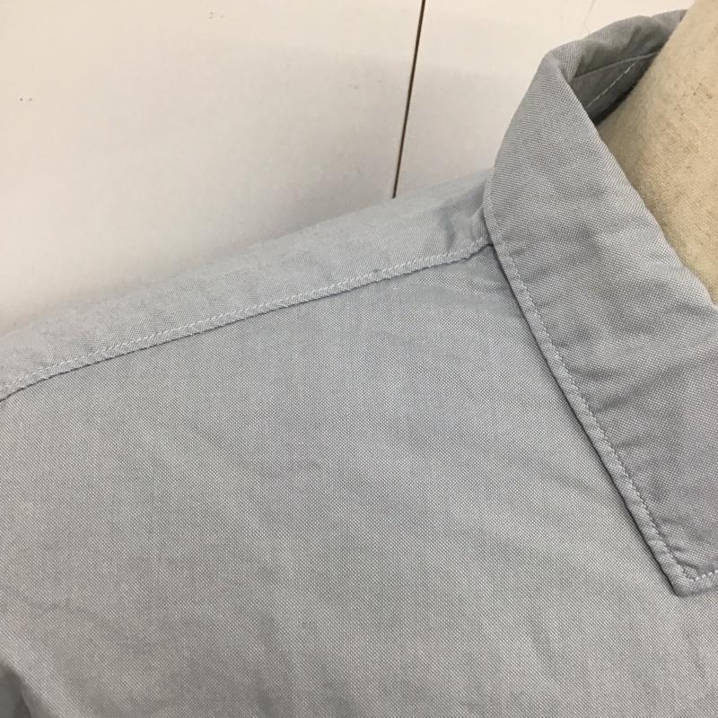 ティンバーランド Timberland シャツ、ブラウス 長袖 XL 無地 水色 / ライトブルー /  メンズ USED 古着 中古 10121883