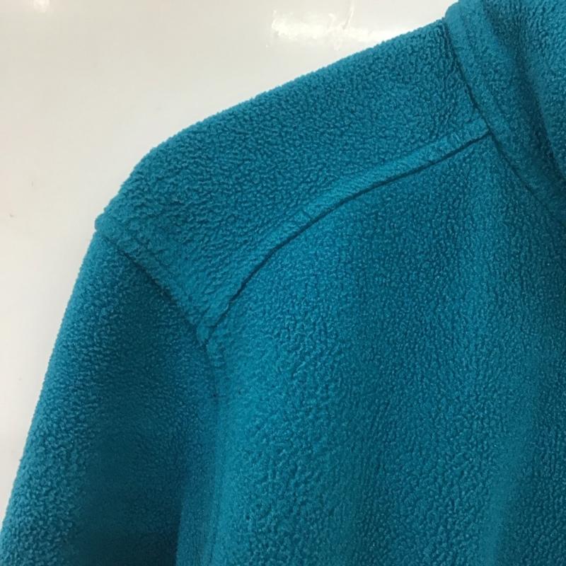 エルエルビーン L.L.Bean ジャケット、上着 ジャケット、ブレザー 284630 フリースジャケット ジップアップジャケット スタンドカラー L ロゴ、文字 青 / ブルー /  メンズ USED 古着 中古 10136150
