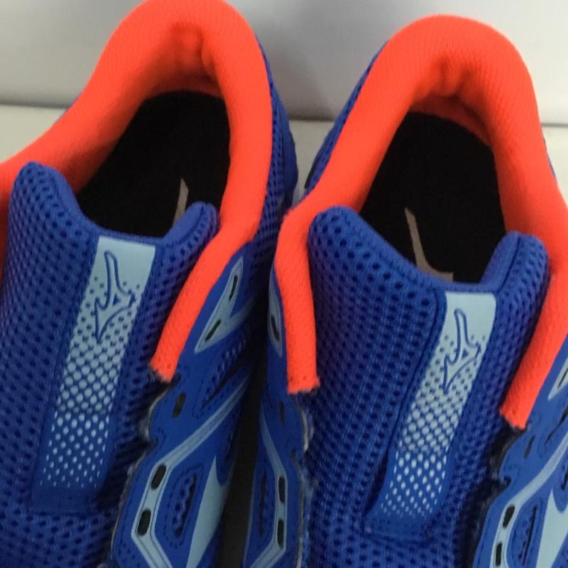 ミズノ MIZUNO スニーカー スニーカー FLV0722 ランニングシューズ 23cm 23.0cm  青 / ブルー / X 橙 / オレンジ /  レディース USED 古着 中古 10149433