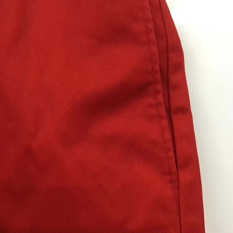 ディッキーズ Dickies パンツ ワークパンツ、ペインターパンツ ワークパンツ ワイドパンツ カジュアルパンツ デニムパンツ ストレートパンツ 30インチ 無地 赤 / レッド /  メンズ USED 古着 中古 10109860