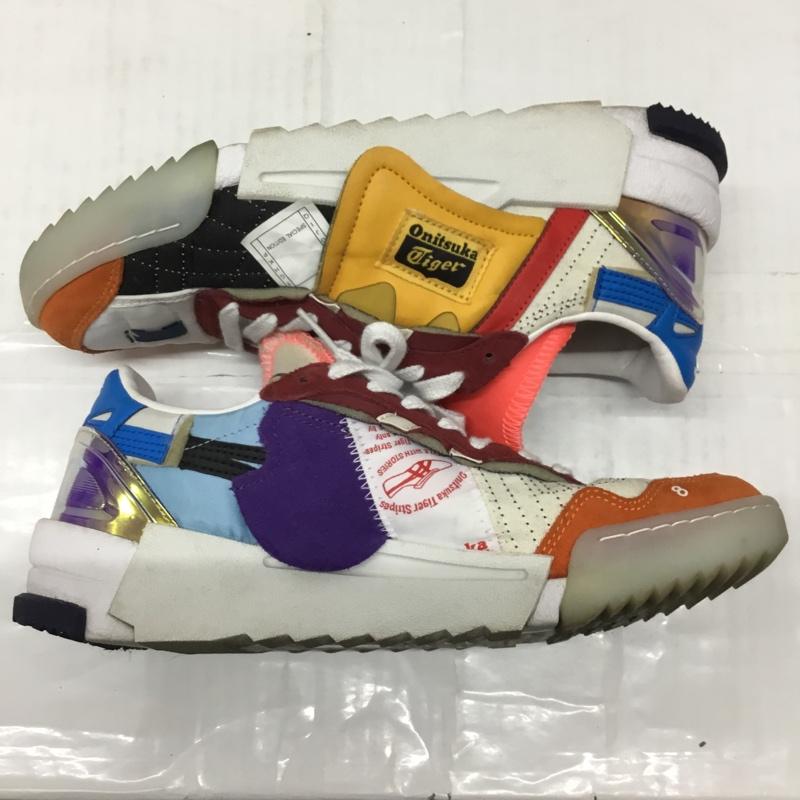 オニツカタイガー ONITSUKA TIGER スニーカー スニーカー F050620 D-TRAINER BORO 26cm 26.0cm ロゴ、文字 マルチカラー / マルチカラー /  メンズ USED 古着 中古 10108846