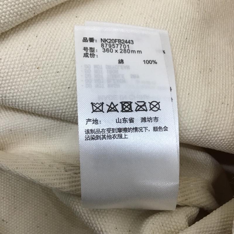 ニコアンド niko and... ショルダーバッグ ショルダーバッグ NK20FB2443 サコッシュ ロゴ、文字 アイボリー / アイボリー /  レディース USED 古着 中古 10093263