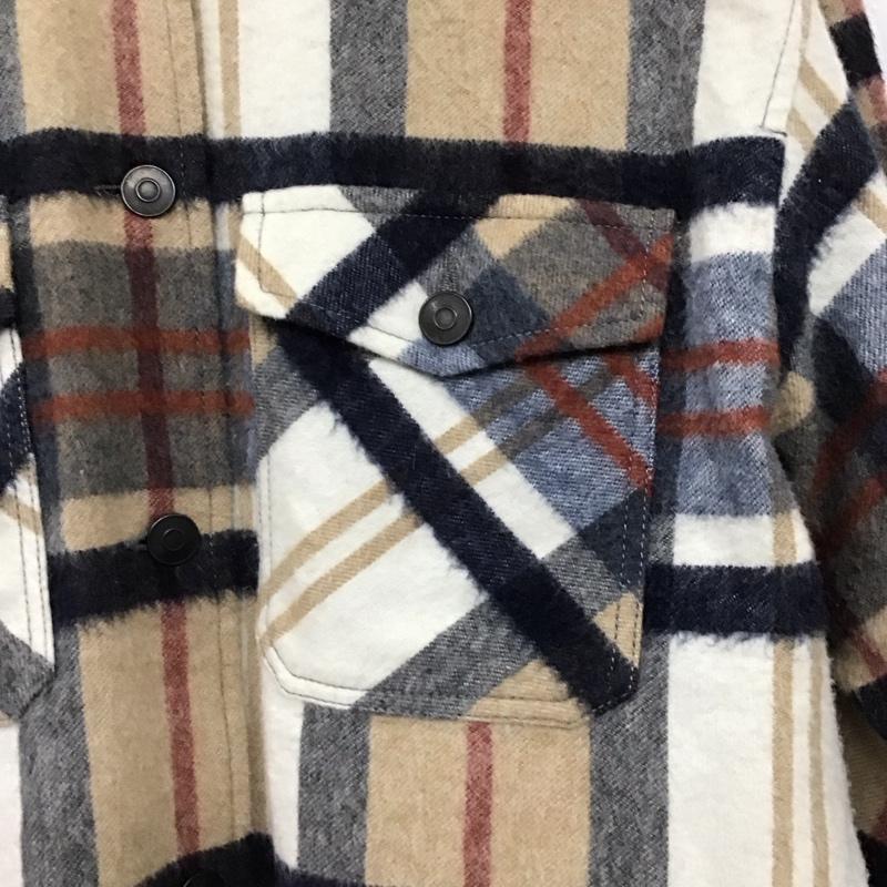 ザラ ZARA シャツ、ブラウス 長袖 M チェック マルチカラー / マルチカラー /  レディース USED 古着 中古 10142741
