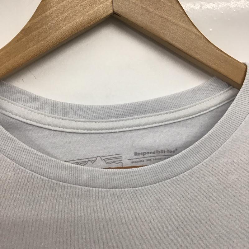 パタゴニア patagonia カットソー 長袖 38517 ロングスリーブラインロゴリッジレスポンシビリティー M ロゴ、文字 マルチカラー / マルチカラー /  メンズ USED 古着 中古 10148126