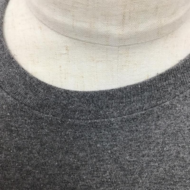 パタゴニア patagonia カットソー 長袖 長袖カットソー クルーネックカットソー ロングスリーブカットソー プリントTシャツ M ロゴ、文字 灰 / グレー /  メンズ USED 古着 中古 10120319