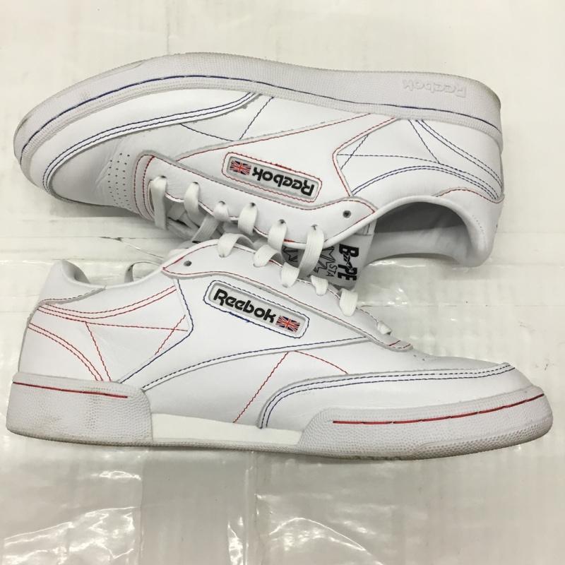 アベイシングエイプ A BATHING APE スニーカー スニーカー Q47367 Reebok BAPE CLUB C 85 26cm 箱有 26.0cm ロゴ、文字 白 / ホワイト /  メンズ USED 古着 中古 10107629