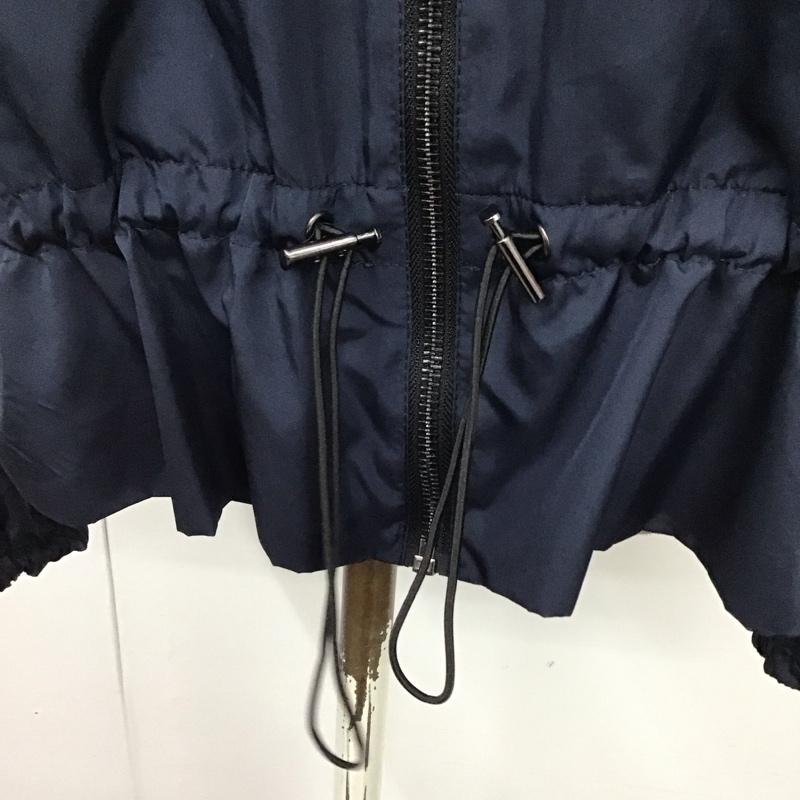 ザラ ZARA ジャケット、上着 ジャケット、ブレザー 8073 022 401 マウンテンパーカー ドロスト M 無地 紺 / ネイビー /  レディース USED 古着 中古 10122014