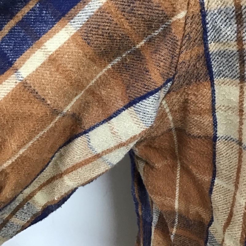 マナスタッシュ MANASTASH シャツ、ブラウス 長袖 XL チェック マルチカラー / マルチカラー /  メンズ USED 古着 中古 10123483