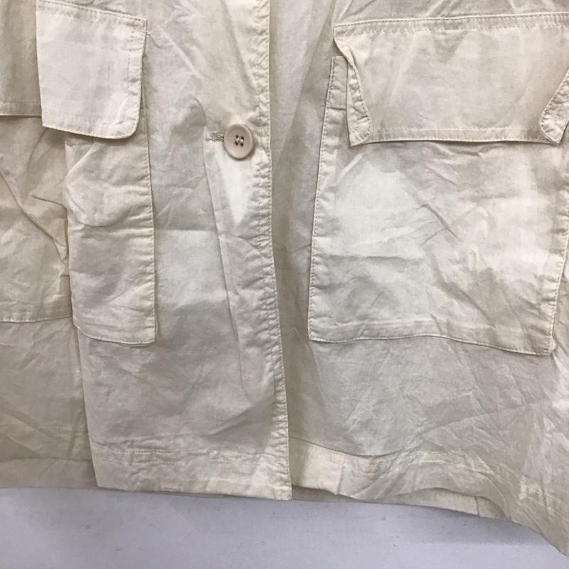 アズールバイマウジー AZUL BY MOUSSY ベスト ベスト 250hsm30-287c ドロストリングシアーベスト ノースリーブカットソー FREE 無地 白 / ホワイト /  レディース USED 古着 中古 10142693