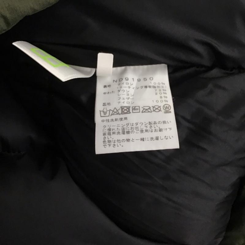 ザノースフェイス THE NORTH FACE ジャケット、上着 ジャンパー、ブルゾン nd91950 バルトロライトダウンジャケット アウター L ロゴ、文字 黒 / ブラック / X カーキ / カーキ /  メンズ USED 古着 中古 10143618