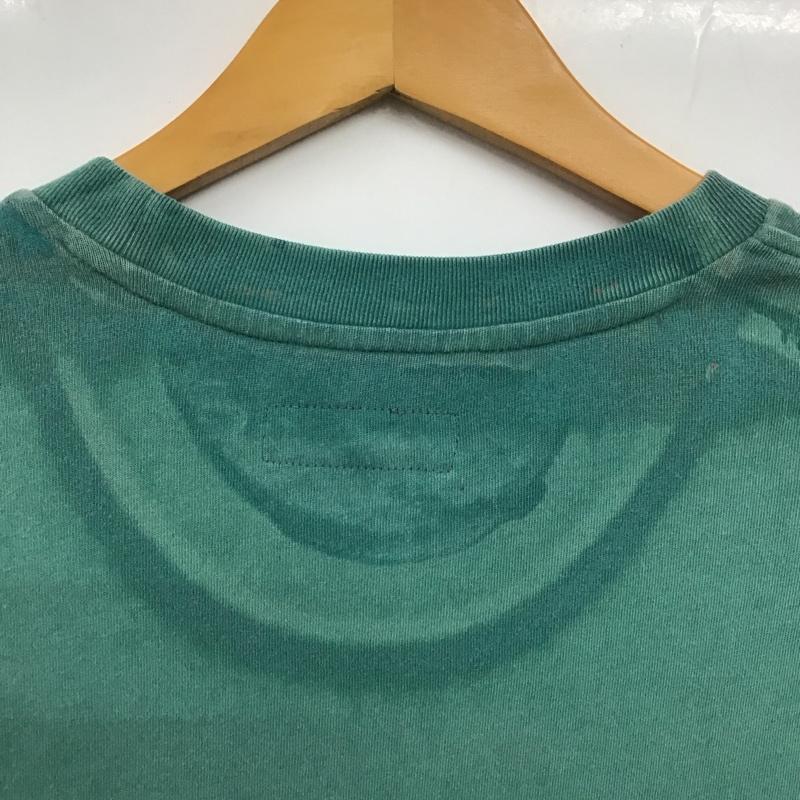 シュプリーム Supreme Tシャツ 半袖 DISCHARGE S/S TOP ディスチャージ L ロゴ、文字 X プリント 緑 / グリーン /  メンズ USED 古着 中古 10134881