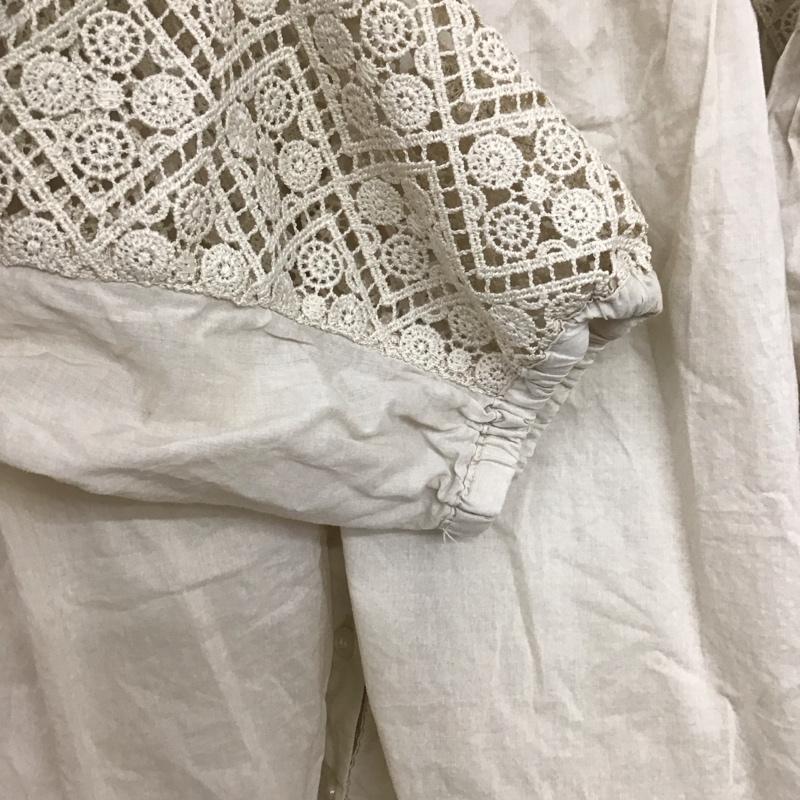 サマンサモスモス Samansa Mos2 シャツ、ブラウス 半袖 FREE 無地 ベージュ / ベージュ /  レディース USED 古着 中古 10144026