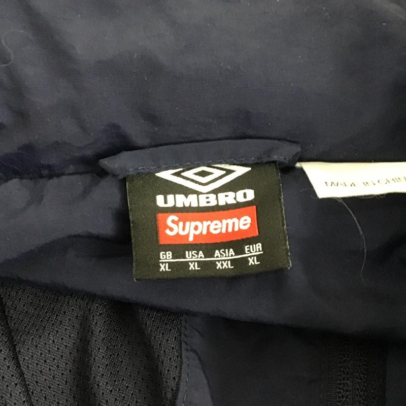シュプリーム Supreme ジャケット、上着 ジャンパー、ブルゾン Umbro Track Jacket XXL プリント X ロゴ、文字 紺 / ネイビー /  メンズ USED 古着 中古 10106091