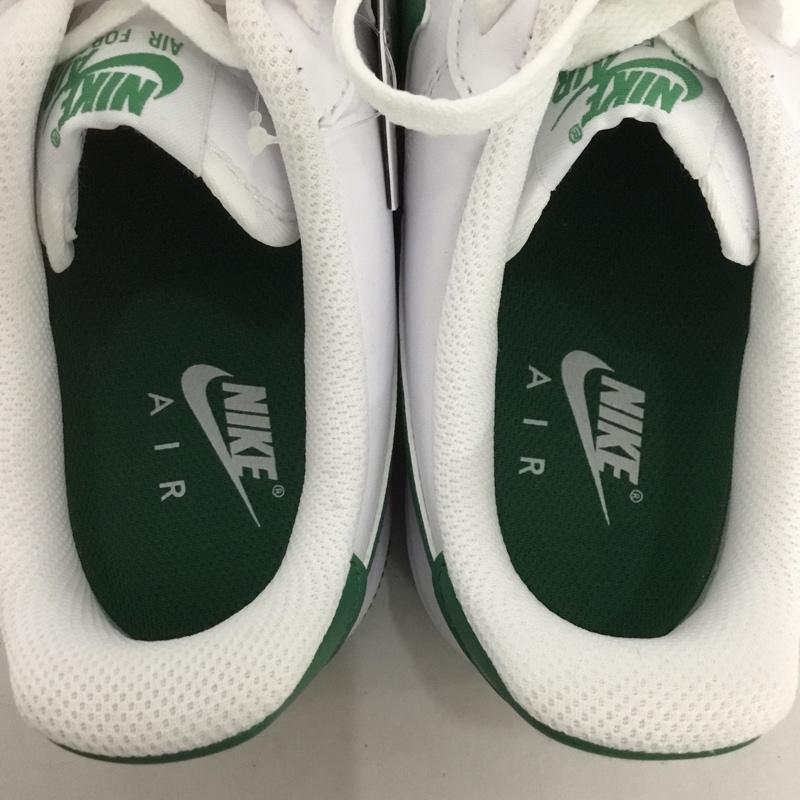 ナイキ NIKE スニーカー スニーカー FJ4146 102 AIR FORCE1 07 27cm 箱有 27.0cm ロゴ、文字 白 / ホワイト / X 緑 / グリーン /  メンズ USED 古着 中古 10131952