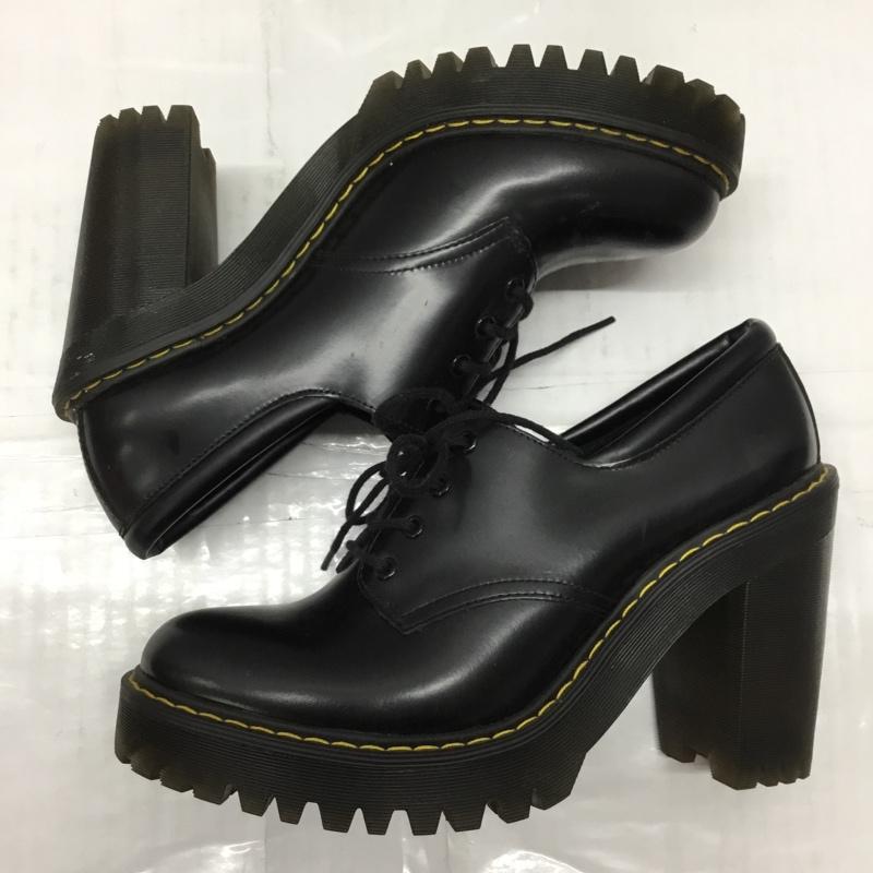 ドクターマーチン Dr.Martens 革靴 革靴 AW006 SALOME ヒール UK5 US：7 無地 黒 / ブラック /  レディース USED 古着 中古 10106871