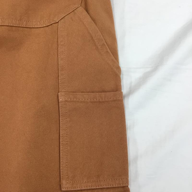 ブレインデット BRAIN DEAD パンツ ワークパンツ、ペインターパンツ XL ワンポイント X 無地 茶 / ブラウン /  メンズ USED 古着 中古 10119971