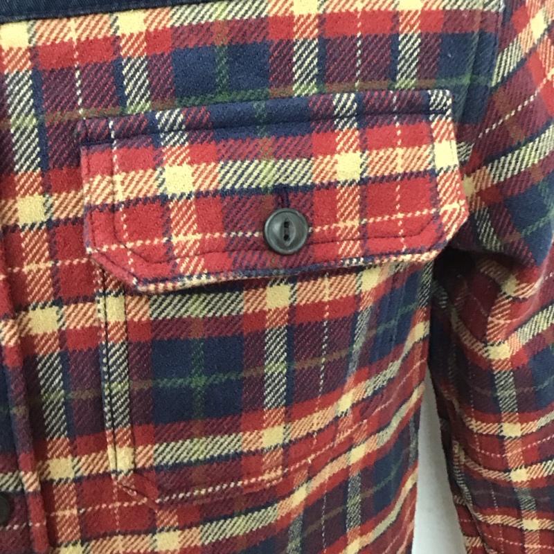 アメリカンイーグル AMERICANEAGLE シャツ、ブラウス 長袖 長袖シャツ カラーシャツ ポケットシャツ 長袖カットソー チェックシャツ S チェック マルチカラー / マルチカラー /  メンズ USED 古着 中古 10123864