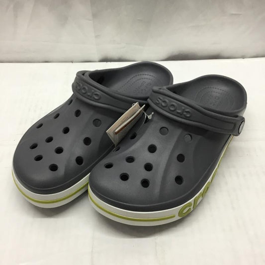 クロックス crocs サンダル サンダル 205089-0A3 Bayaband Clog 26cm サボ 26.0cm ロゴ、文字 灰 / グレー /  メンズ USED 古着 中古 10110662