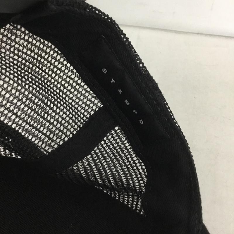 スタンプド STAMPD 帽子 キャップ メッシュキャップ ロゴ、文字 黒 / ブラック /  メンズ USED 古着 中古 10138345