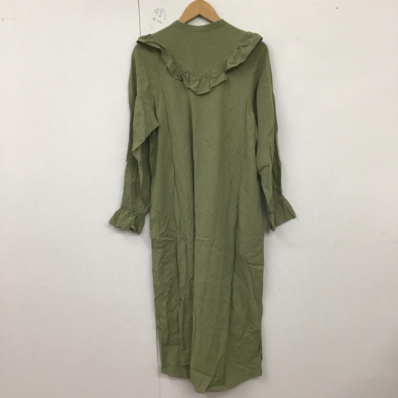 ローリーズファーム LOWRYS FARM ワンピース ロングスカート FREE 無地 緑 / グリーン /  レディース USED 古着 中古 10129144