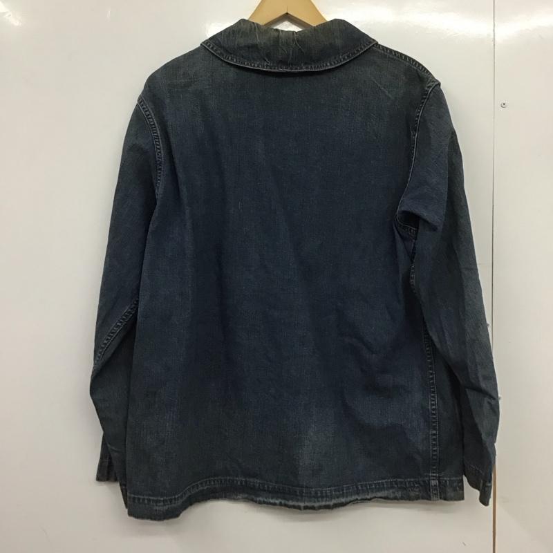 バズリクソンズ Buzz Rickson s ジャケット、上着 ジャンパー、ブルゾン u.s.navy. shawlcollerdenimジャケット デニムジャケット 40 無地 インディゴ / インディゴ /  メンズ USED 古着 中古 10148898